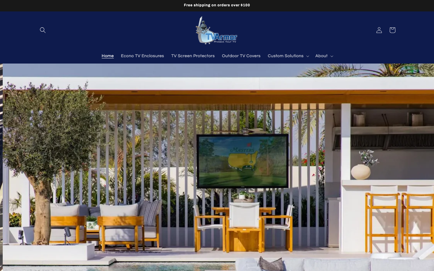 TV Armor website